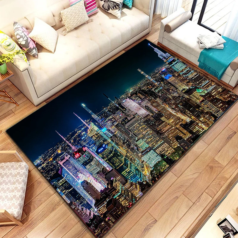 Home Textiles New York - Alfombra con vista a la calle