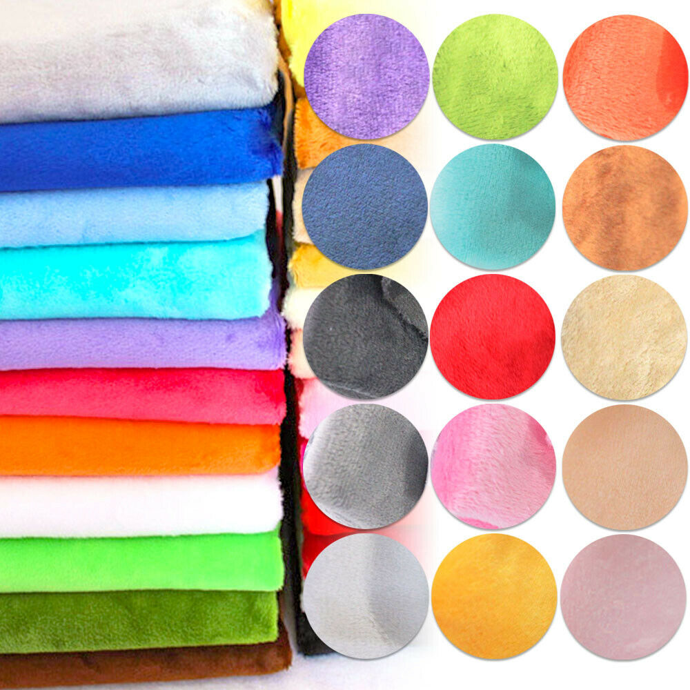 Home Textiles Super Soft - Tamaño grande Color sólido tela de