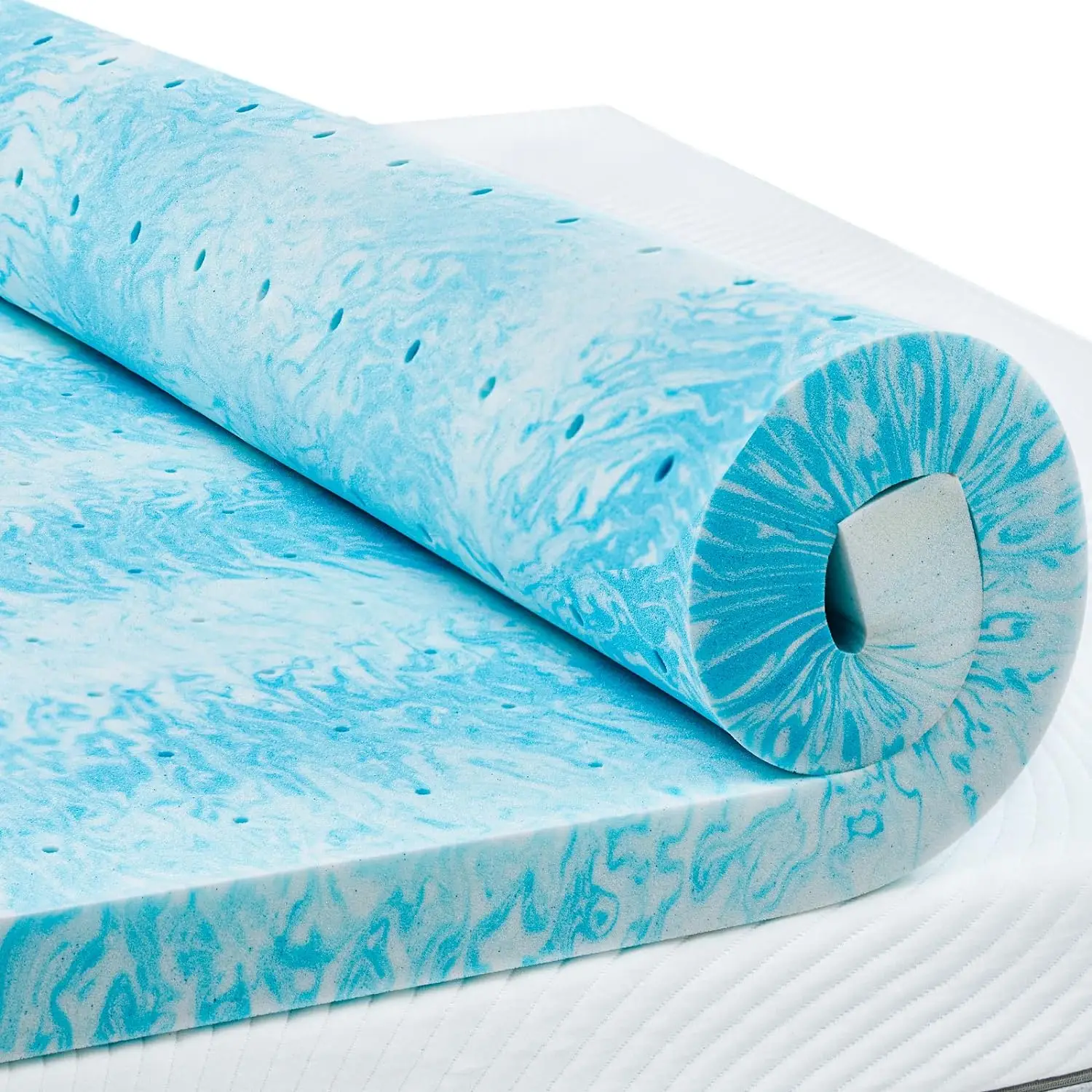 Memory Foam Topper - % un colchón doble de espuma