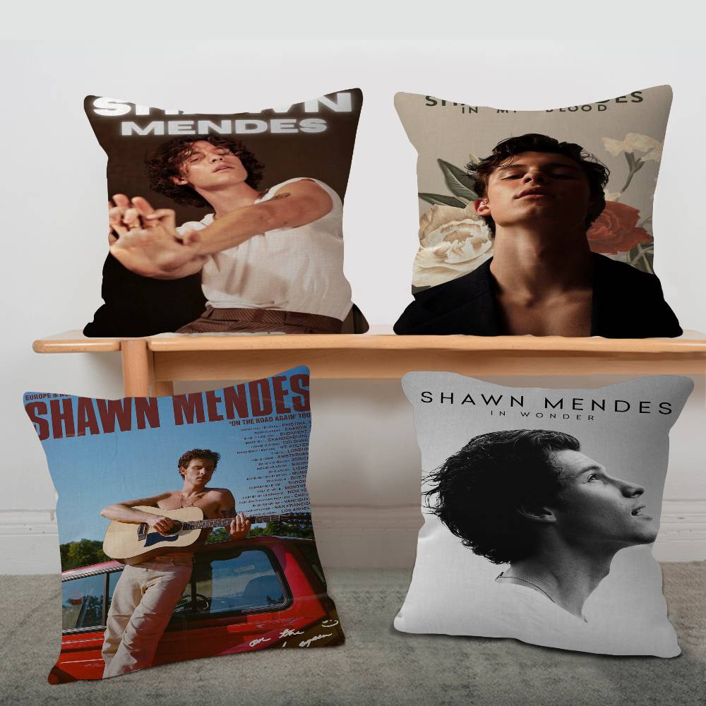 Home Textiles Super Soft - Fundas de almohada Singer S-Shawn M-Mendes,