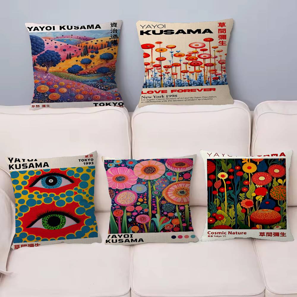 Japanese Home Textiles - Funda de cojín nórdica japonesa Yayoi