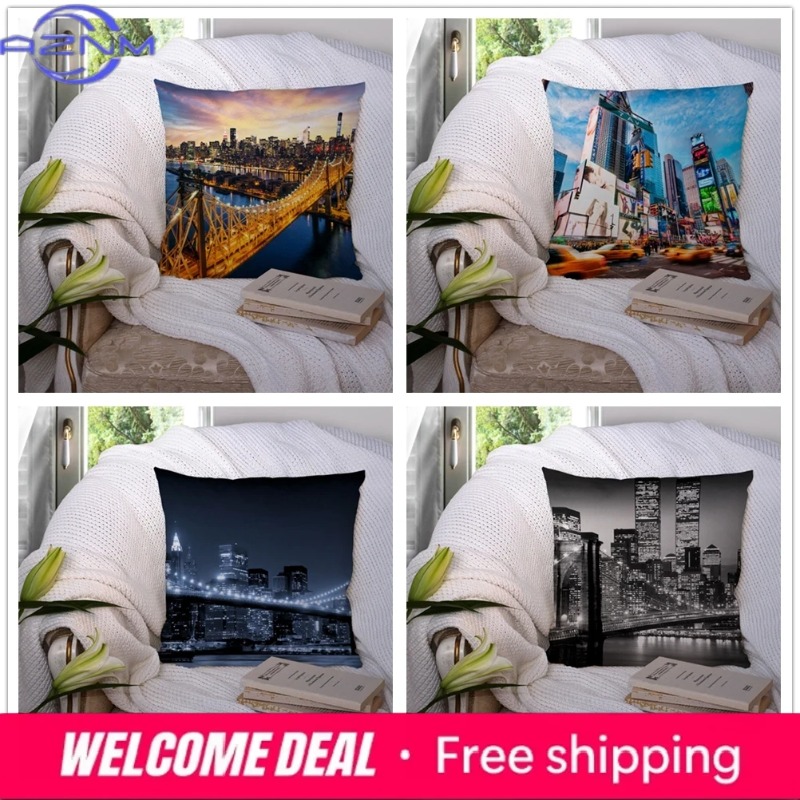 Home Textiles New York - Fundas de Almohada Decorativas con Diseño