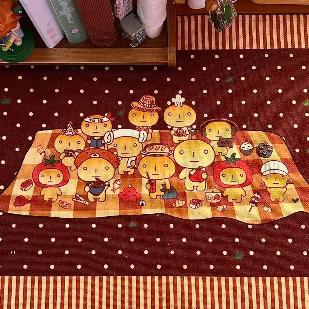 Japanese Home Textiles - Tapete de mesa antiguo japonés estilo