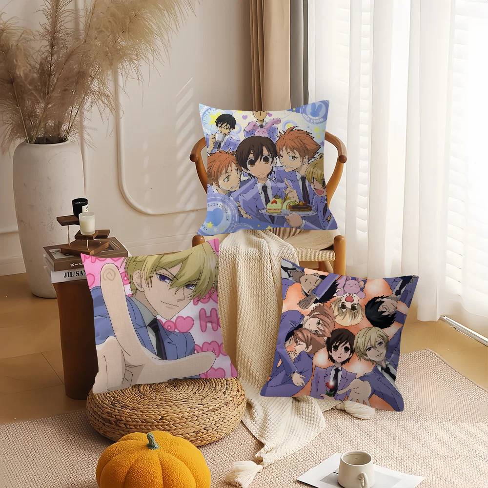 Home Textiles Super Soft - Fundas de almohada Ouran High School