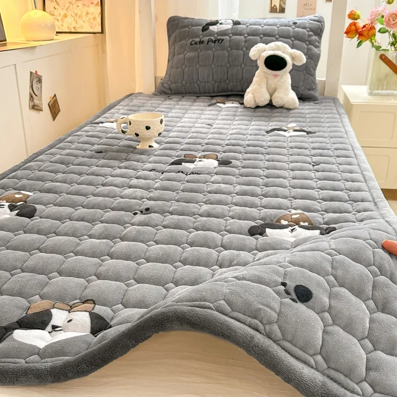 Home Textiles Super Soft - Colchón de cama cálido con estampado
