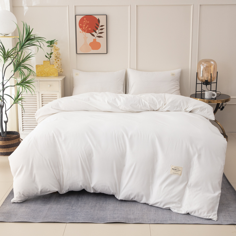 Duvet Insert White - Juego de cama de 4 piezas