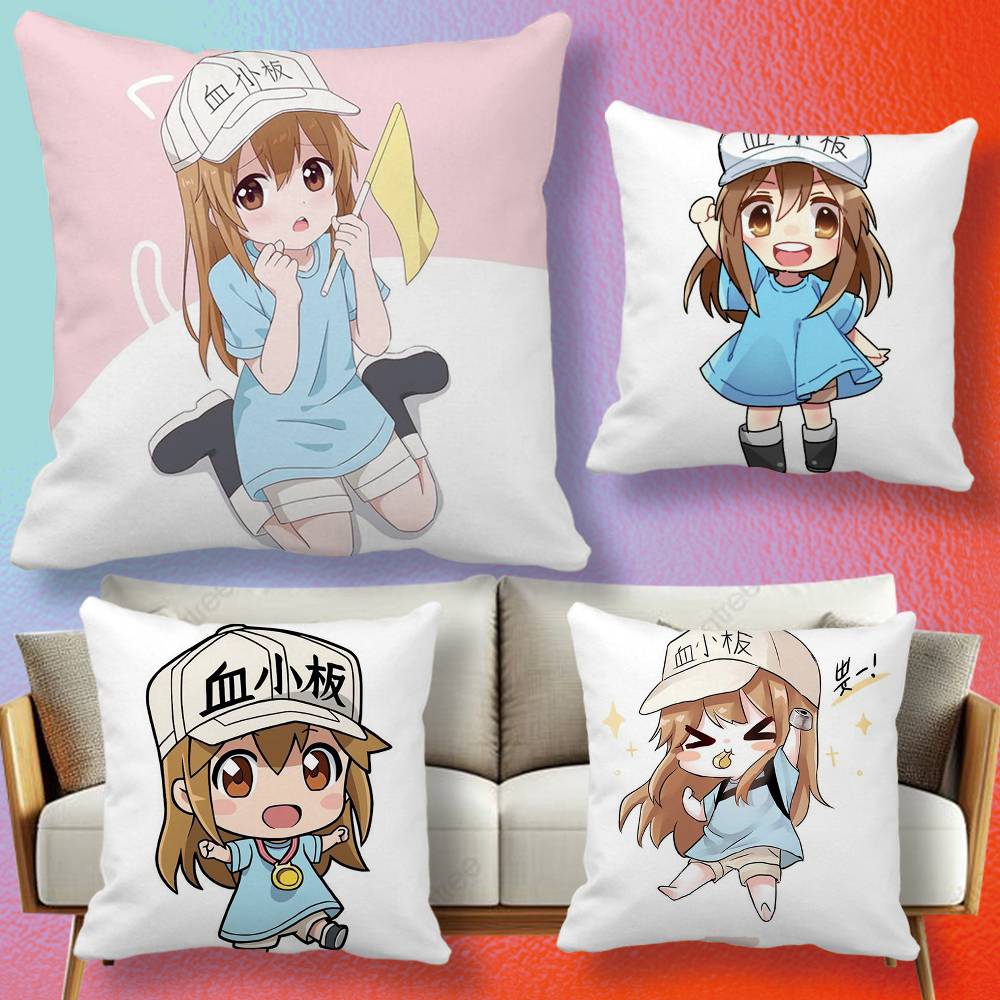 Home Textiles Definition - Funda de almohada de Anime Cells