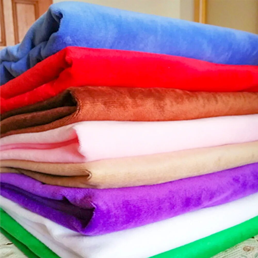 Home Textiles Super Soft - Tela Minky, telas de terciopelo de