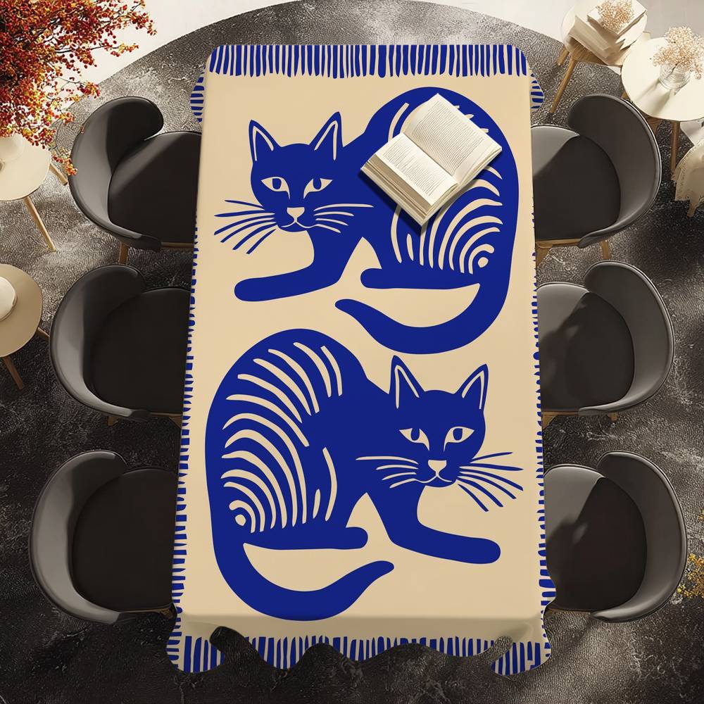 Home Textiles Egypt - Mantel de poliéster lavable a prueba