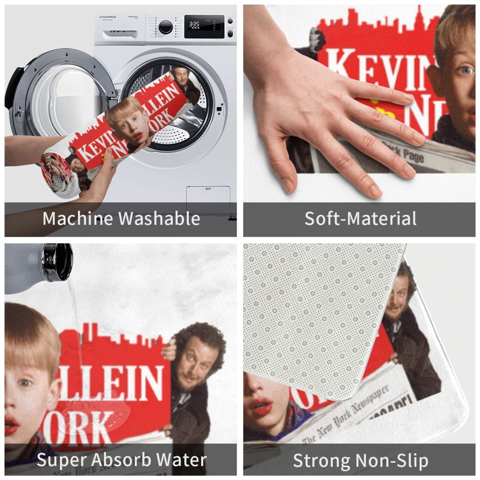 Kevin Mccallister Alfombra Alf - Home Textiles New York reseña y precio