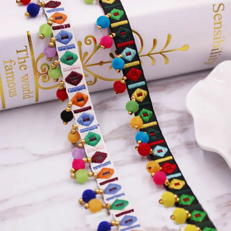 1 yardas/lote de adornos de fl - Home Ec Textiles reseña y precio