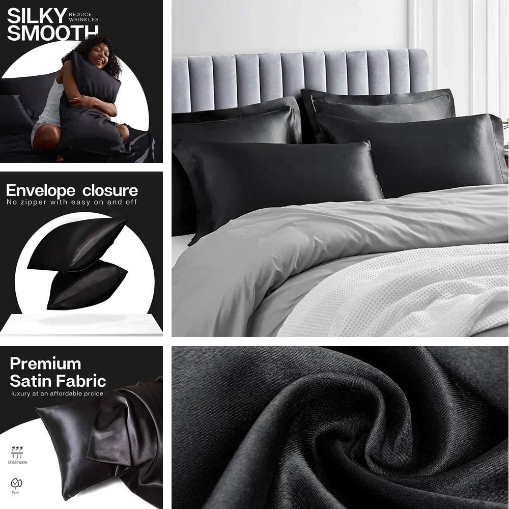Paquete de 2 fundas de almohad - Home Textiles Super Soft reseña y precio