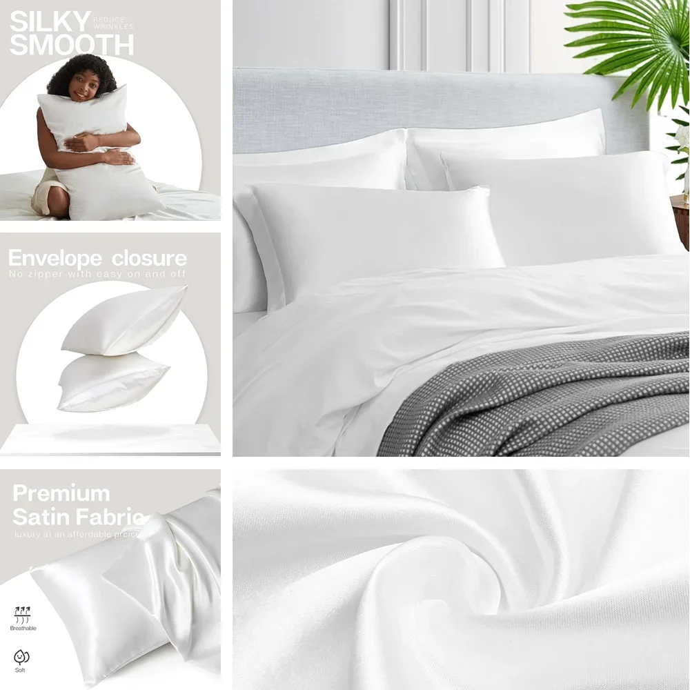 Paquete de 2 fundas de almohad - Home Textiles Super Soft reseña y precio