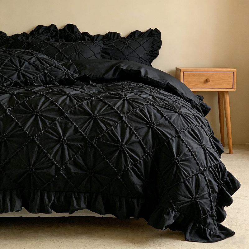 Juego de ropa de cama con vola - Duvet Insert White reseña y precio