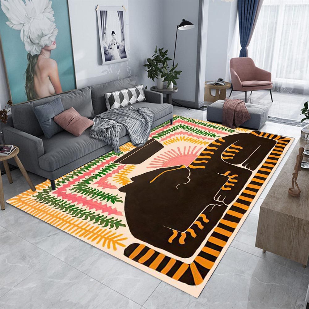 Alfombra decorativa abstracta  - Home Textiles Egypt reseña y precio