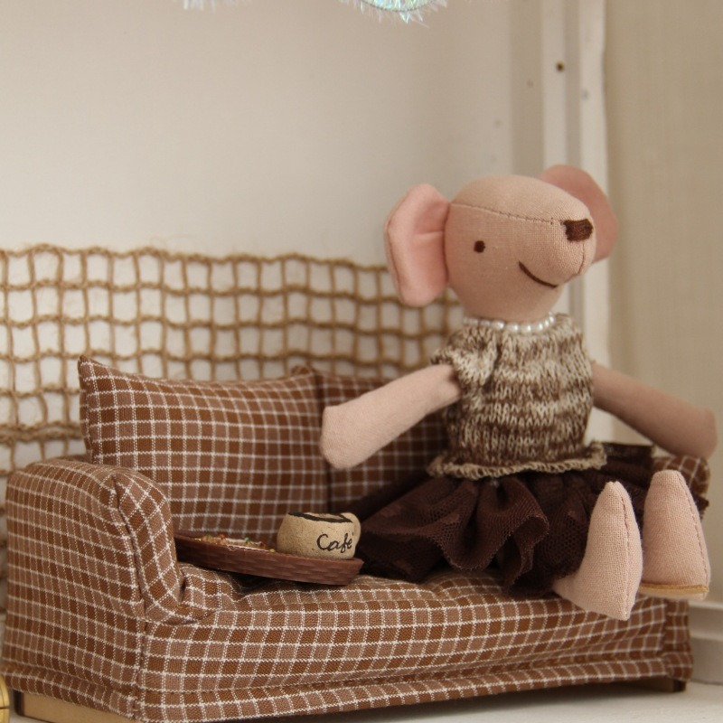 Sofá en miniatura Vintage de t - Vintage Home Textiles reseña y precio