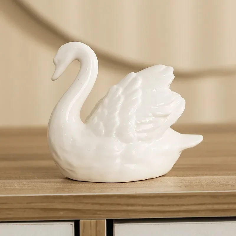 Pareja cisne joyería de cerámi - Xt Home Textiles reseña y precio