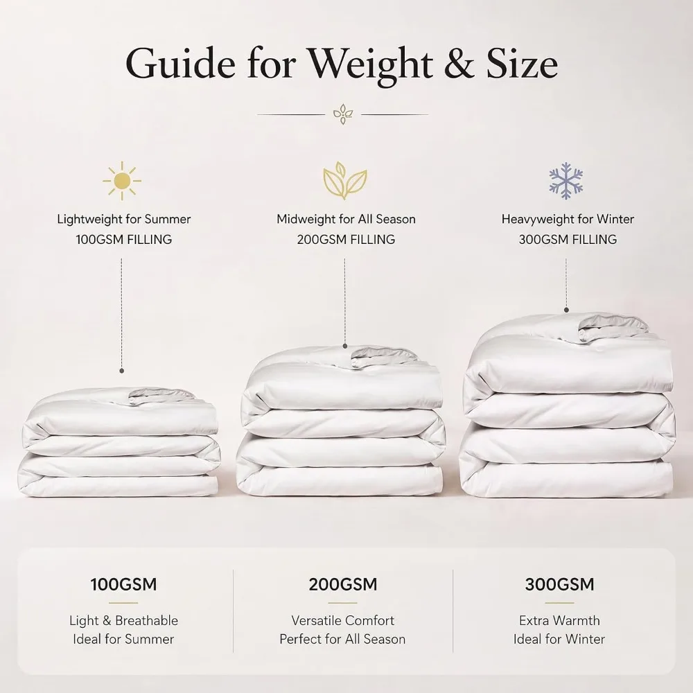 Edredón de Seda de Morera 100% - Duvet Insert White reseña y precio