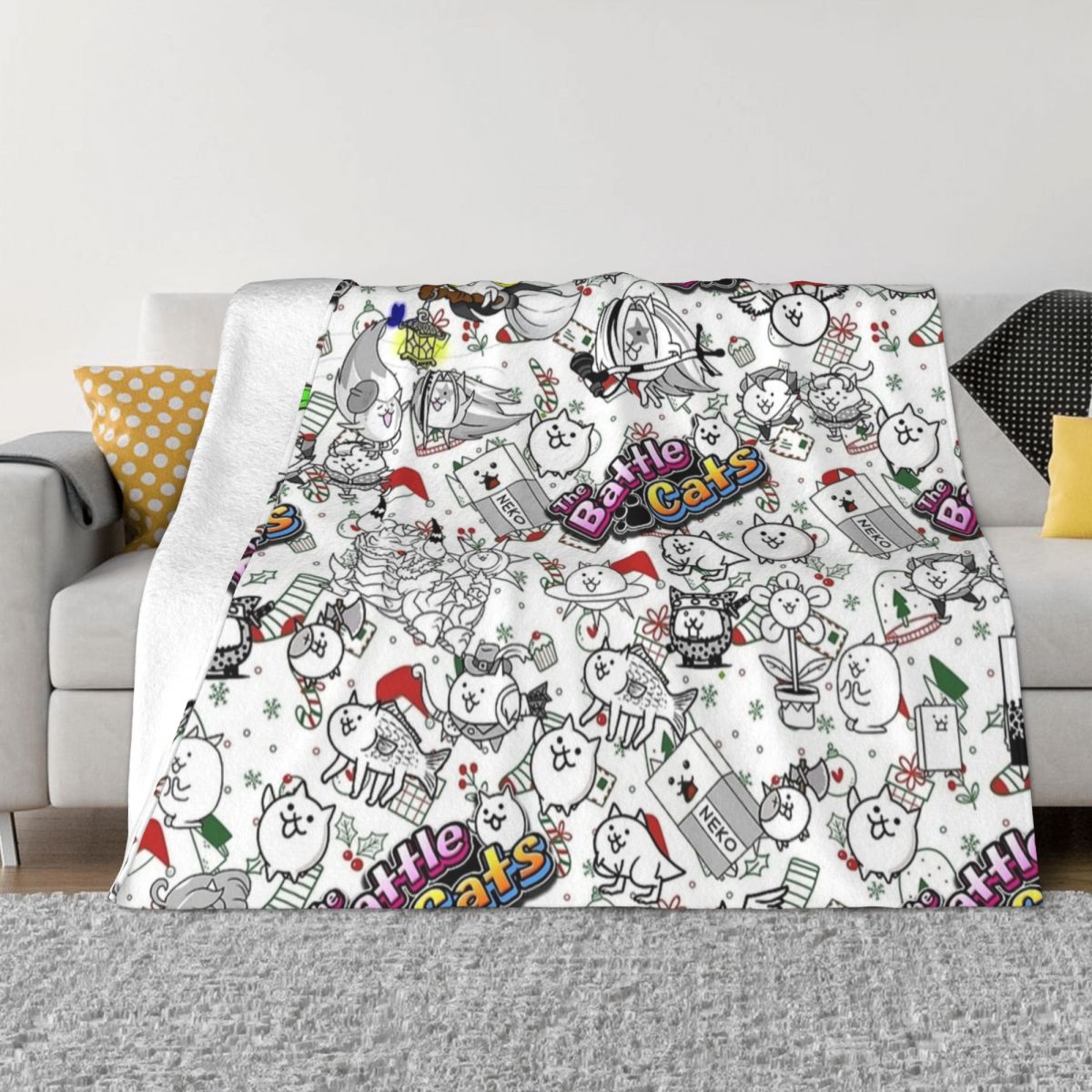 Mantas de juego de gatos de ba - Home Textiles Super Soft reseña y precio