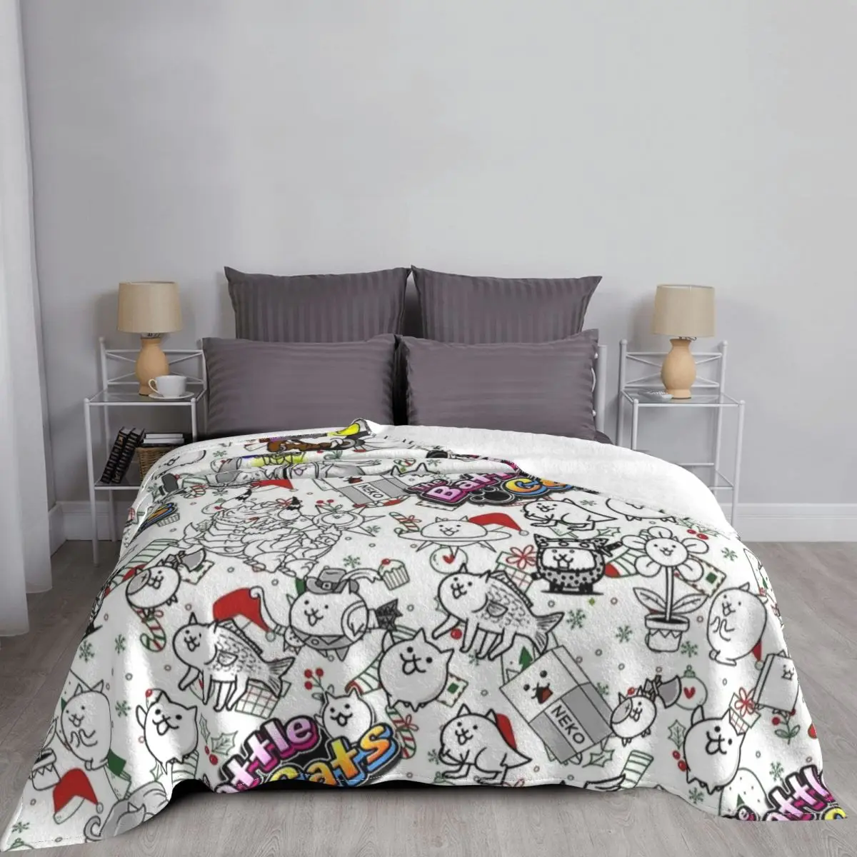 Mantas de juego de gatos de ba - Home Textiles Super Soft reseña y precio