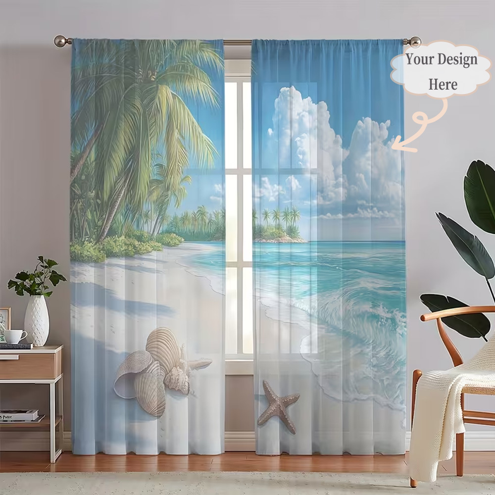 Cortinas Transparentes Planas  - Home Of Textiles reseña y precio