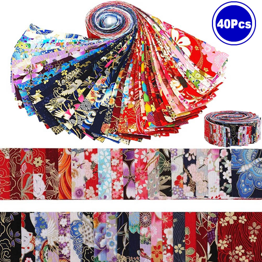 Tela de tiras japonesas 100% a - Japanese Home Textiles reseña y precio