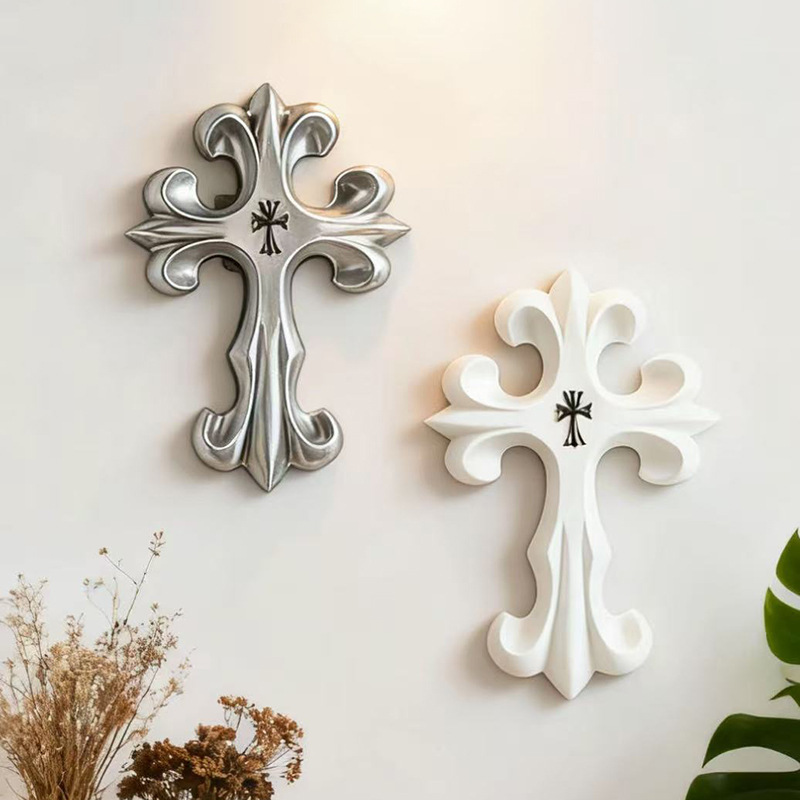 Decoración de Pared con Cruz R - Vintage Home Textiles reseña y precio