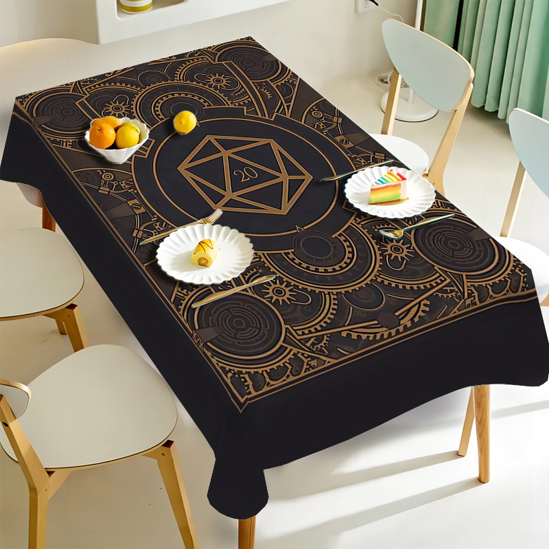 Mantel con diseño de engranaje - Home Of Textiles reseña y precio