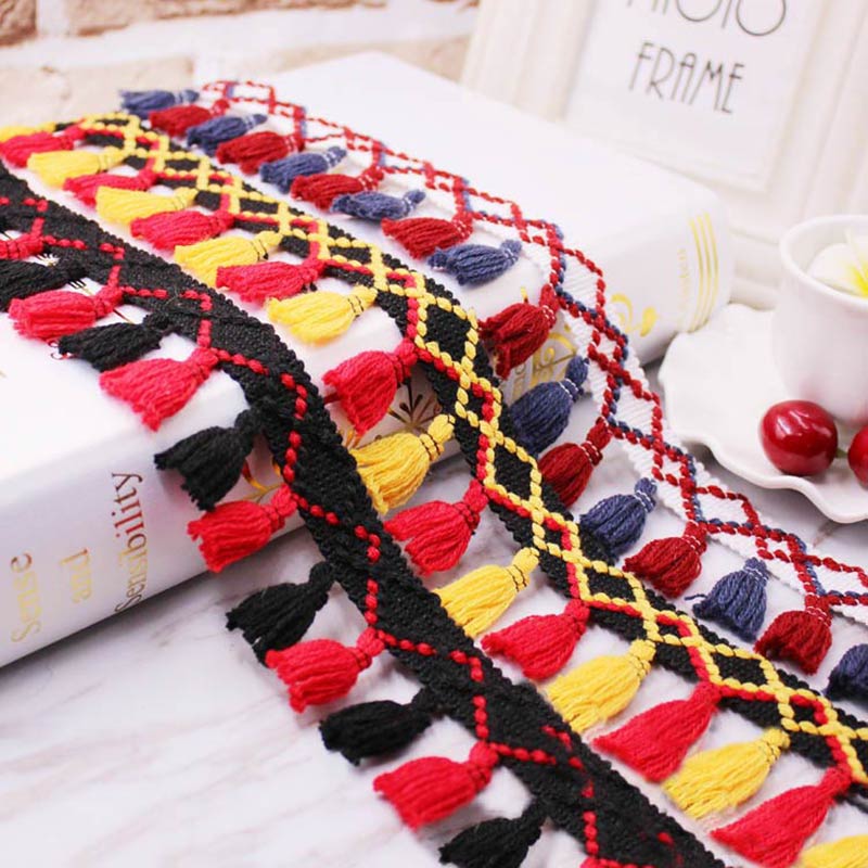 1 yarda/lote, adorno de flecos - Home Ec Textiles reseña y precio