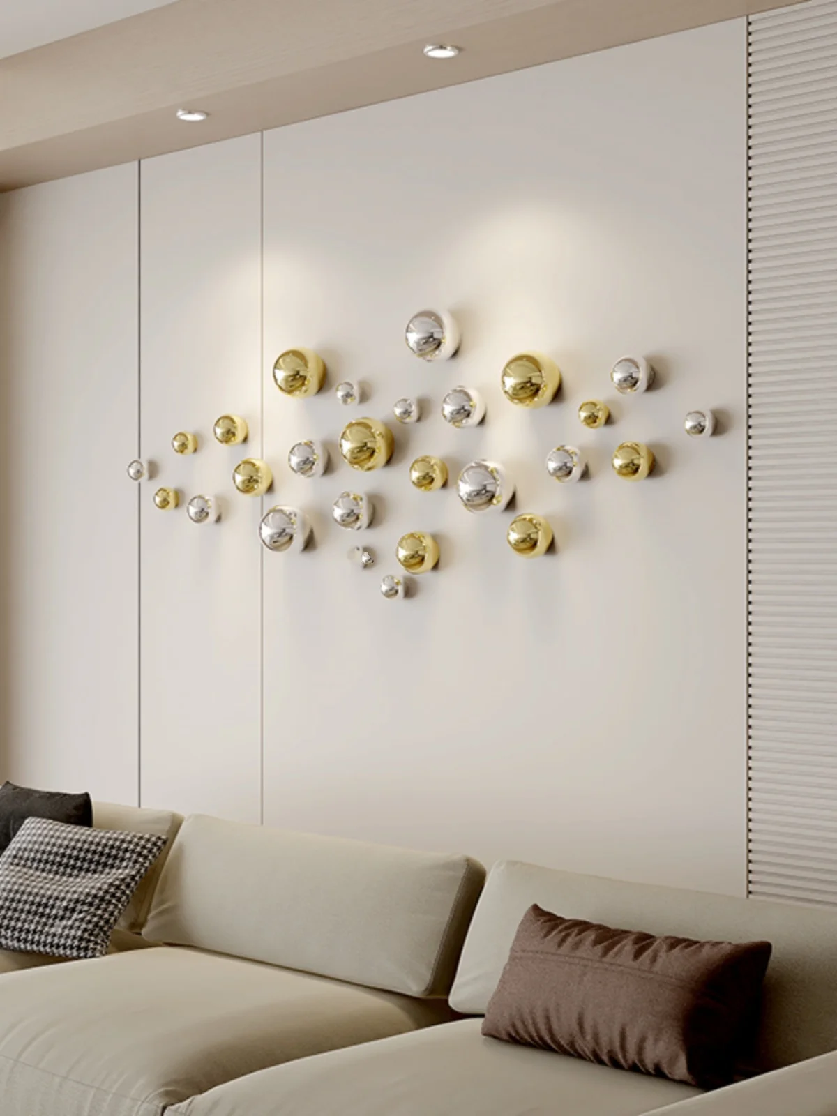 Decoración de pared, bola deco - Xt Home Textiles reseña y precio