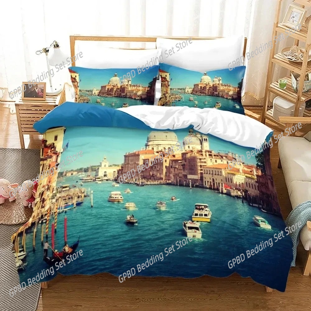 Juego de cama con vista noctur - Home Textiles New York reseña y precio