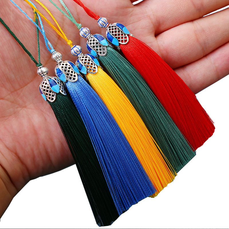 5/10 Uds. 8cm borla de seda fl - Home Ec Textiles reseña y precio