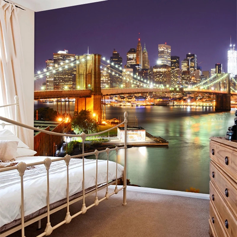 Mural 3D Personalizado de la N - Home Textiles New York reseña y precio