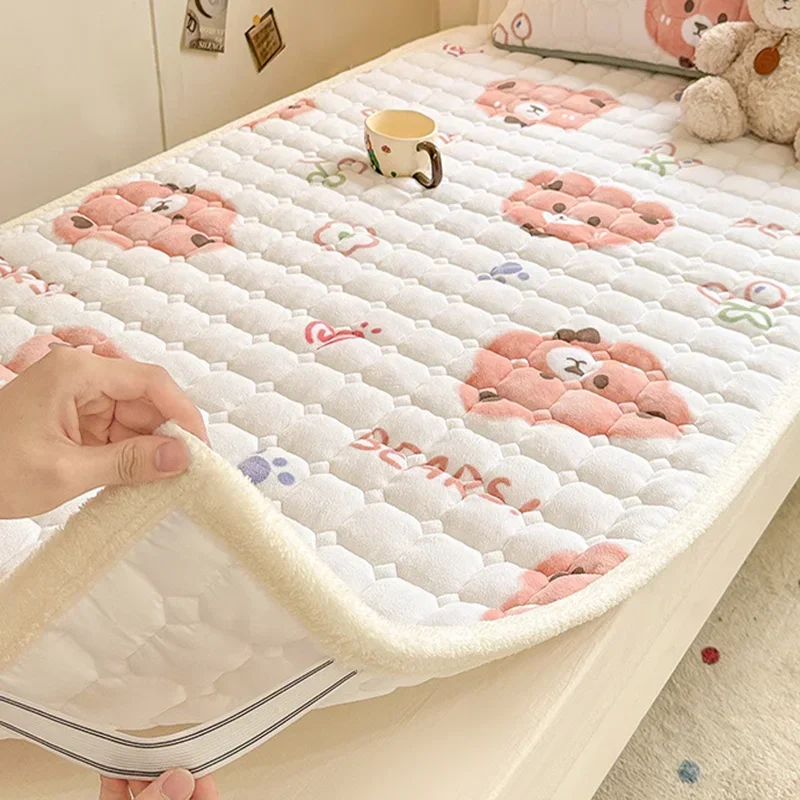 Colchón de cama cálido con est - Home Textiles Super Soft reseña y precio
