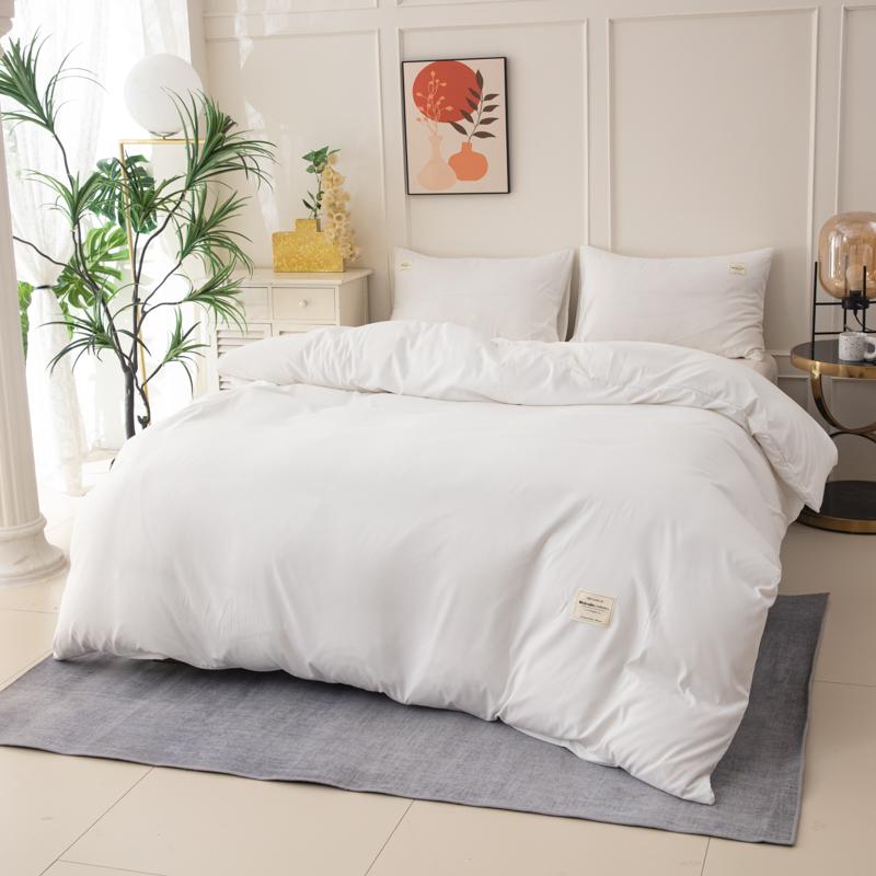 Juego de cama de 4 piezas blan - Duvet Insert White reseña y precio