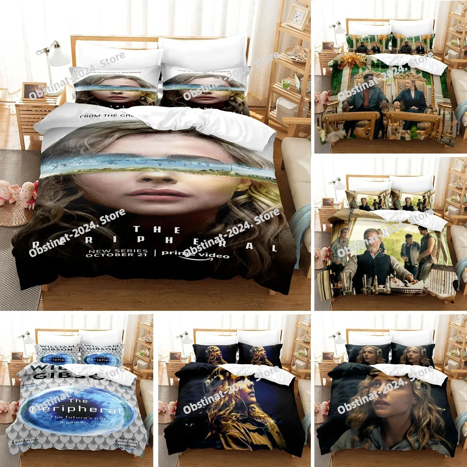 Juego de cama periférico 3D, j - Home Textiles Super Soft reseña y precio