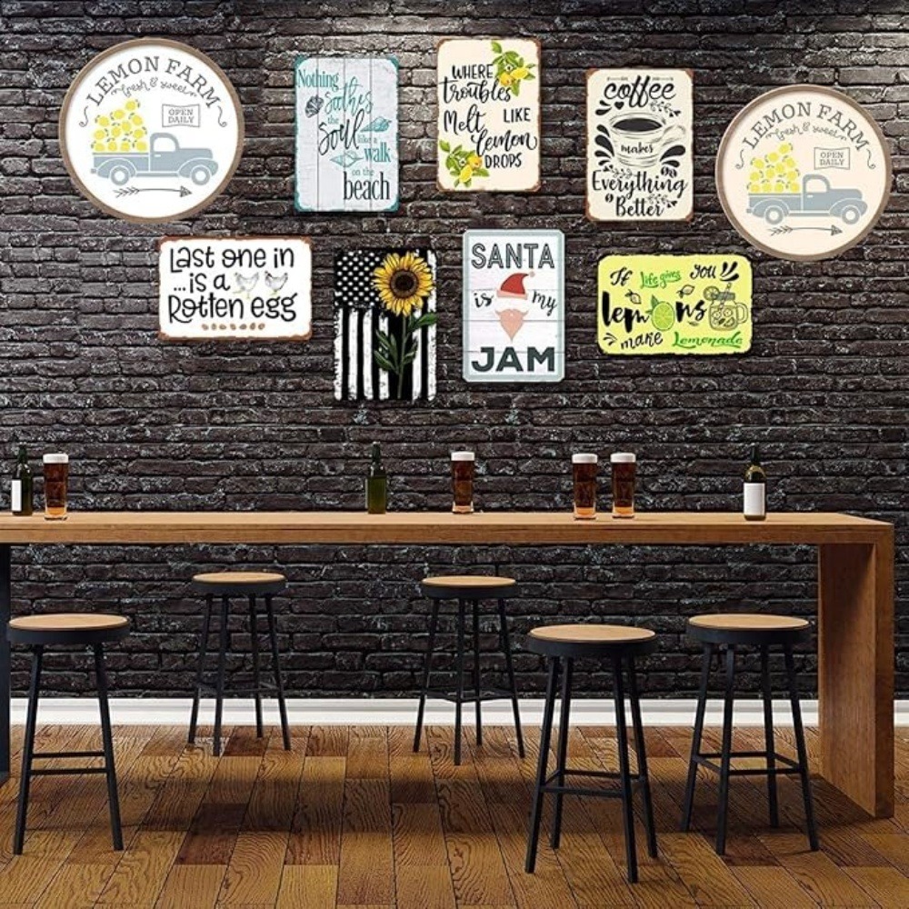 CIFBUY Arte de pared de alumin - Vintage Home Textiles reseña y precio