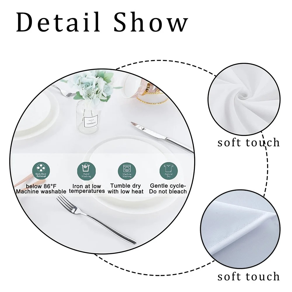 Mantel de poliéster lavable a  - Home Textiles Egypt reseña y precio