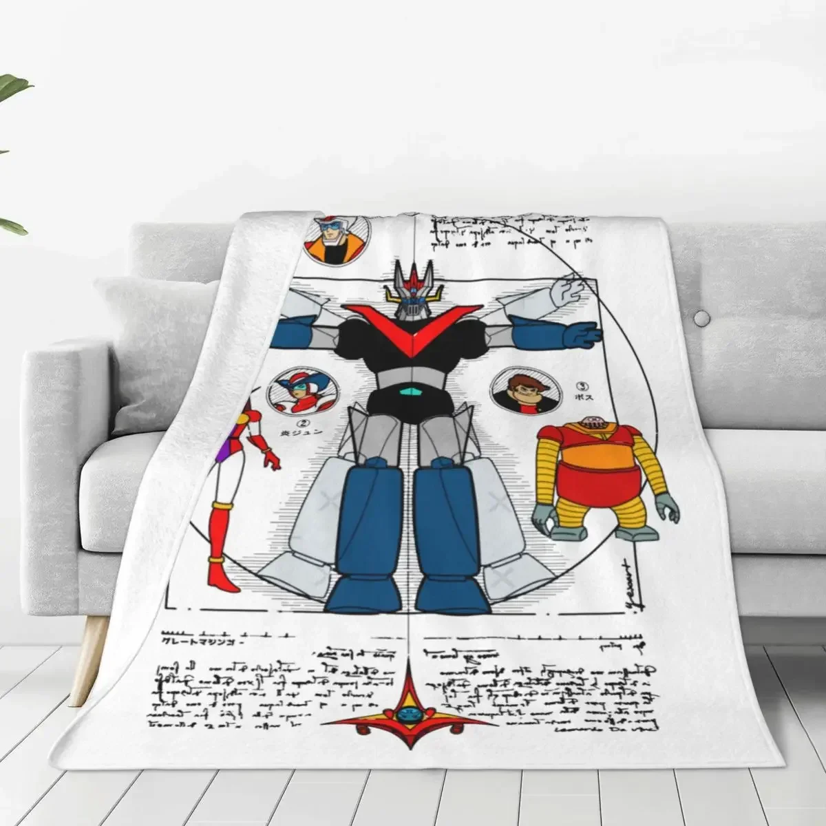 Manta de Terciopelo Mazinger Z - Home Textiles Super Soft reseña y precio