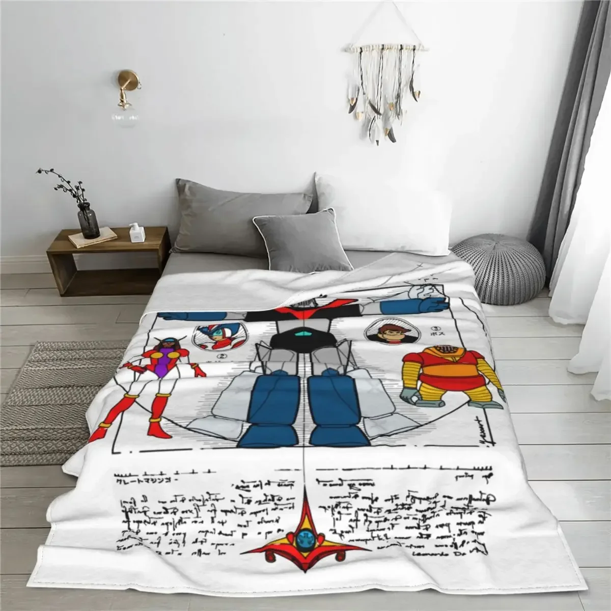 Manta de Terciopelo Mazinger Z - Home Textiles Super Soft reseña y precio
